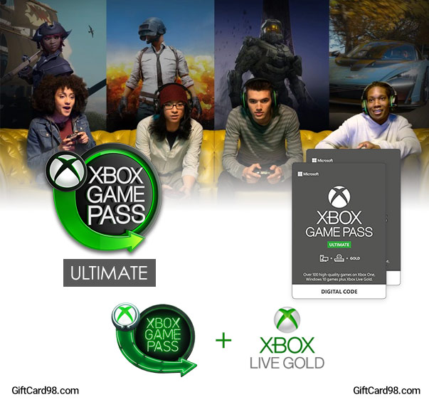 خرید ایکس باکس گیم پس التیمیت آلتیمیت | GiftCard98